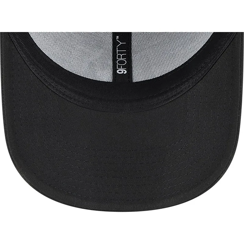 kepure-islenkta-juoda-reguliuojamas-9forty-repreve-outline-new-york-yankees-mlb-new-era