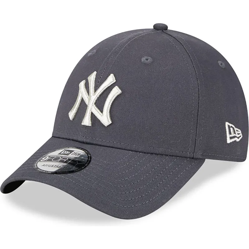 kepure-islenkta-pilka-reguliuojamas-9forty-metallic-new-york-yankees-mlb-new-era