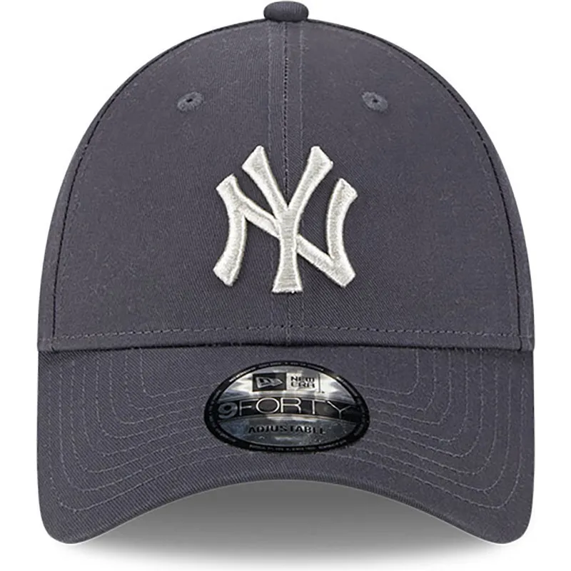 kepure-islenkta-pilka-reguliuojamas-9forty-metallic-new-york-yankees-mlb-new-era