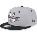 kepure-plokscia-pilka-snapback-9fifty-bugs-bunny-looney-tunes-new-era