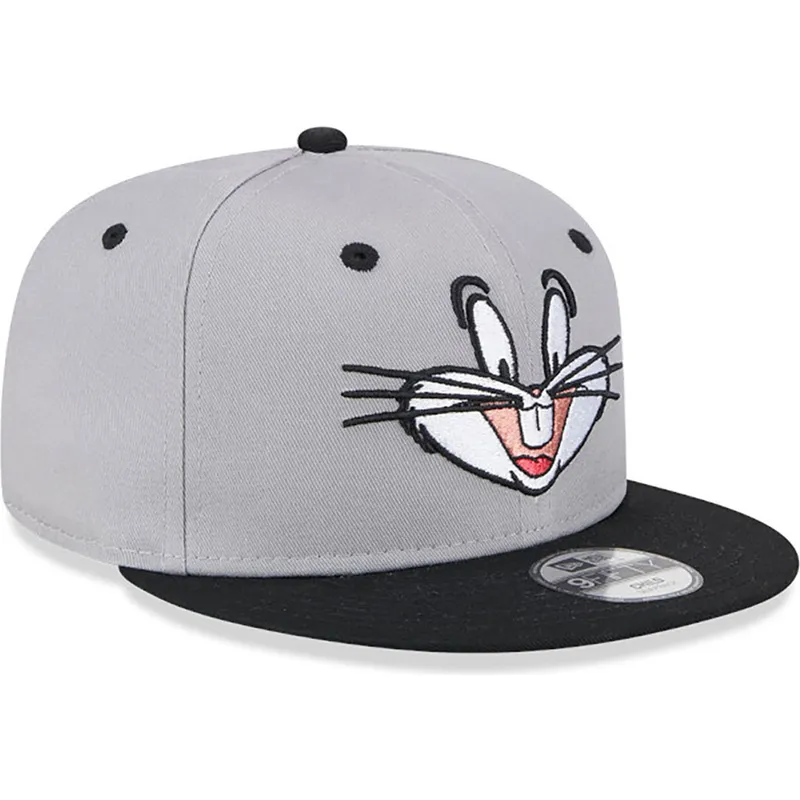 kepure-plokscia-pilka-snapback-9fifty-bugs-bunny-looney-tunes-new-era