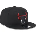 kepure-plokscia-juoda-snapback-9fifty-split-chicago-bulls-nba-new-era