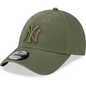 kepure-islenkta-zalia-reguliuojamas-9forty-washed-canvas-new-york-yankees-mlb-new-era