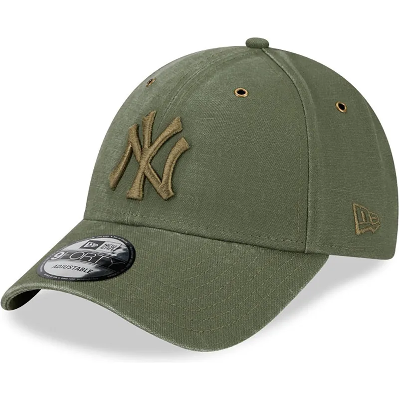 kepure-islenkta-zalia-reguliuojamas-9forty-washed-canvas-new-york-yankees-mlb-new-era