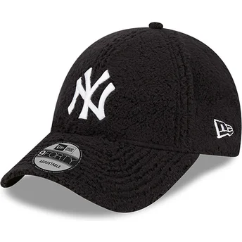 kepure-islenkta-juoda-reguliuojamas-9forty-teddy-new-york-yankees-mlb-new-era