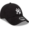 kepure-islenkta-juoda-reguliuojamas-9forty-teddy-new-york-yankees-mlb-new-era
