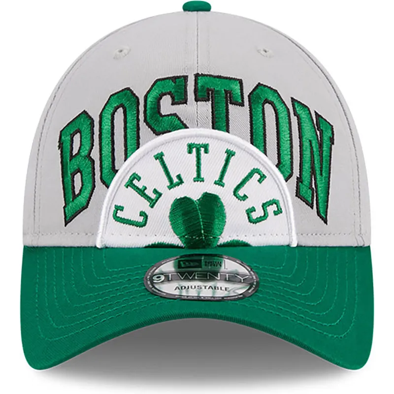 cap-islenkta-gray-adjustable-strap-9twenty-tip-off-2023-boston-celtics-nba-new-era