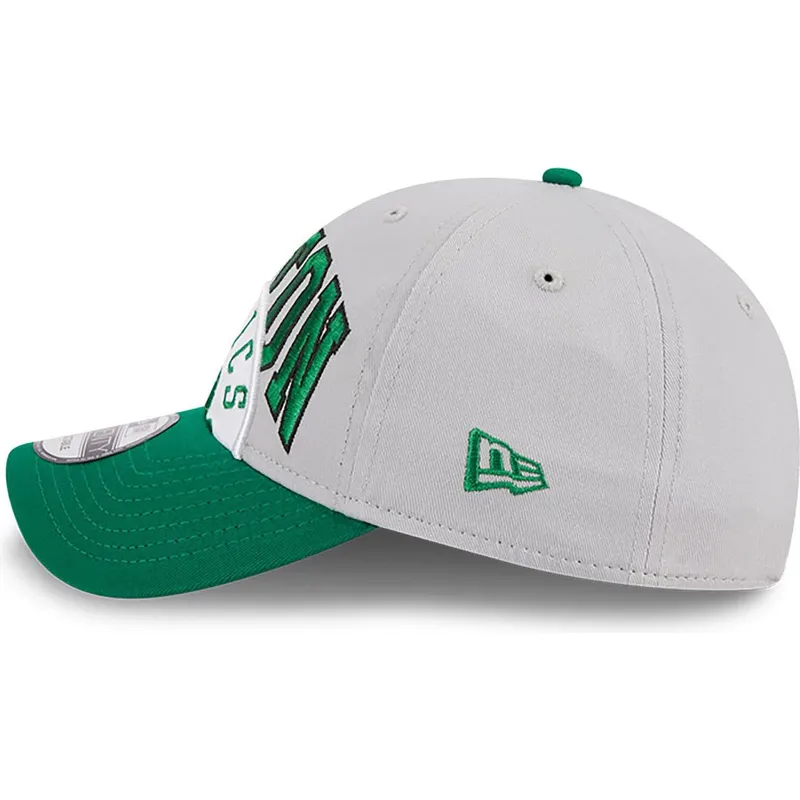 kepure-islenkta-pilka-reguliuojamas-9twenty-tip-off-2023-boston-celtics-nba-new-era
