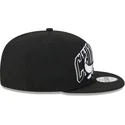 kepure-plokscia-juoda-snapback-9fifty-tip-off-2023-chicago-bulls-nba-new-era