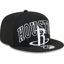 kepure-plokscia-juoda-snapback-9fifty-tip-off-2023-houston-rockets-nba-new-era