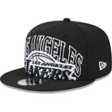 kepure-plokscia-juoda-snapback-9fifty-tip-off-2023-los-angeles-lakers-nba-new-era