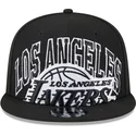 kepure-plokscia-juoda-snapback-9fifty-tip-off-2023-los-angeles-lakers-nba-new-era
