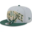 kepure-plokscia-pilka-snapback-9fifty-tip-off-2023-milwaukee-bucks-nba-new-era