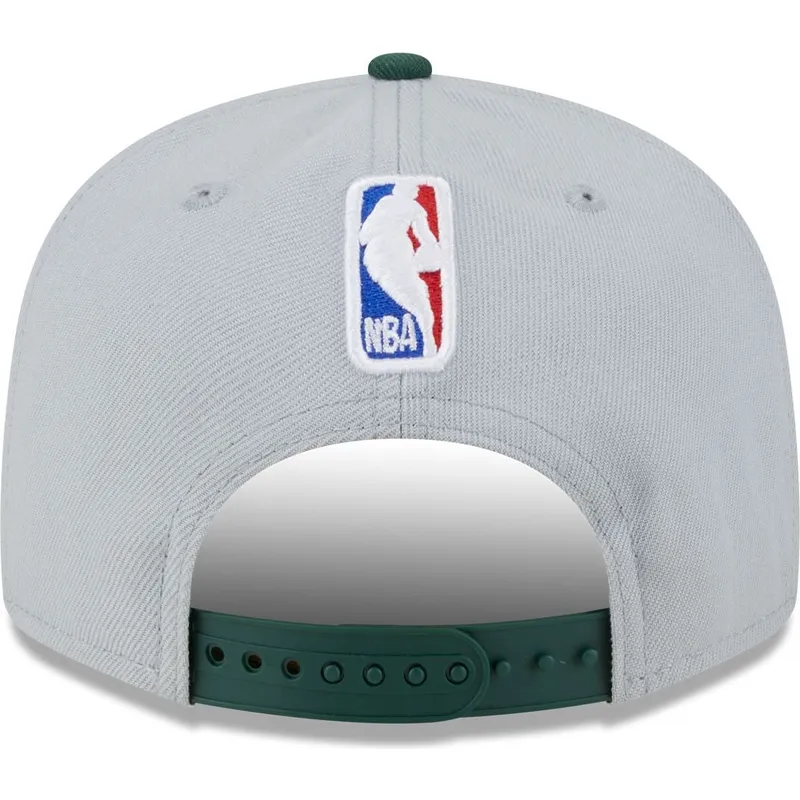 kepure-plokscia-pilka-snapback-9fifty-tip-off-2023-milwaukee-bucks-nba-new-era