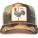 czapka-trucker-wielokolorowa-kogut-cocky-sicut-mentula-carousel-the-farm-od-goorin-bros