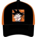 kepure-islenkta-juoda-snapback-db3-gok4-son-goku-dragon-ball-capslab