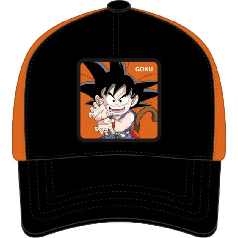 kepure-islenkta-juoda-snapback-db3-gok4-son-goku-dragon-ball-capslab