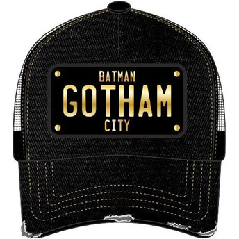 Czapka trucker czarna z naszywką Gotham City Batman DC6 BATP1 DC Comics od Capslab