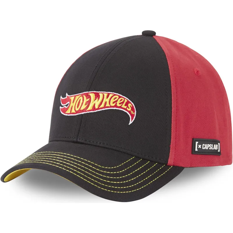 kepure-islenkta-juoda-snapback-htw1-lo2-hot-wheels-capslab