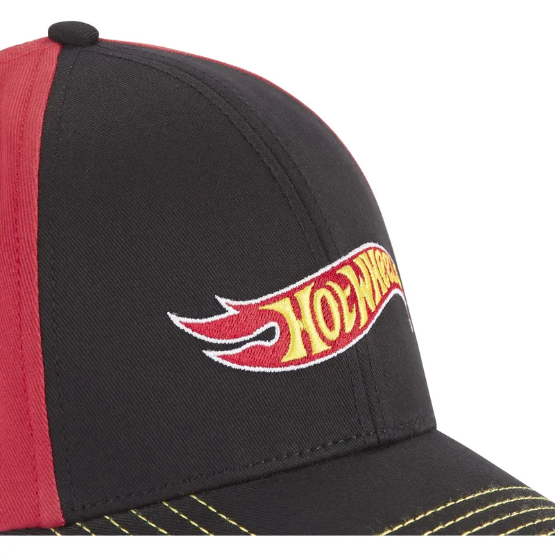 kepure-islenkta-juoda-snapback-htw1-lo2-hot-wheels-capslab