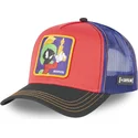 kepure-islenkta-raudona-snapback-loo7-ma2-marsiukas-marvinas-looney-tunes-capslab