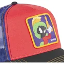 kepure-islenkta-raudona-snapback-loo7-ma2-marsiukas-marvinas-looney-tunes-capslab
