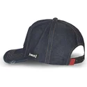kepure-islenkta-tamsiai-melyna-snapback-denim-loo8-coy1-kojotas-looney-tunes-capslab