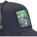 kepure-islenkta-tamsiai-melyna-snapback-denim-mar6-hul1-hulk-marvel-comics-capslab