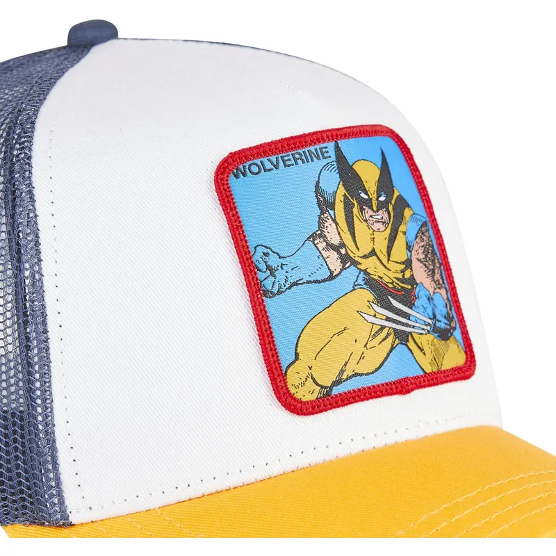 kepure-islenkta-balta-snapback-wol-wolverine-marvel-comics-capslab