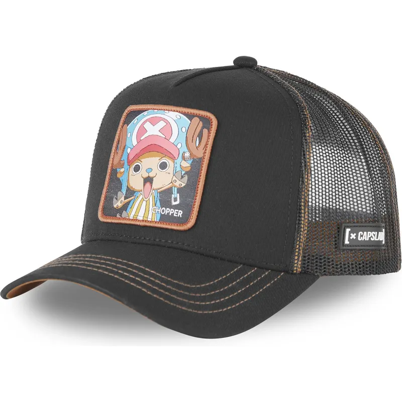 kepure-islenkta-juoda-snapback-cho3-tony-tony-chopper-one-piece-capslab