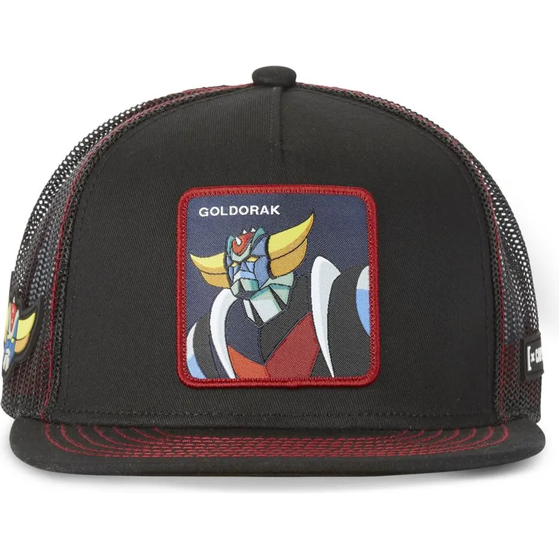 kepure-plokscia-juoda-snapback-goldorak-uf1-grendizeris-robot-grendizer-capslab