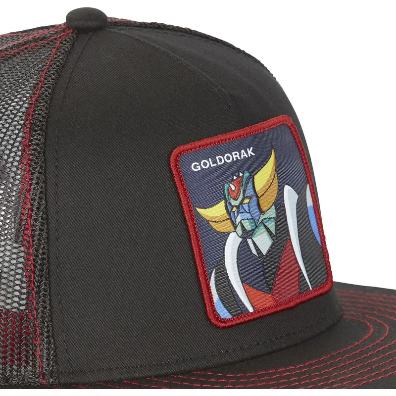 kepure-plokscia-juoda-snapback-goldorak-uf1-grendizeris-robot-grendizer-capslab