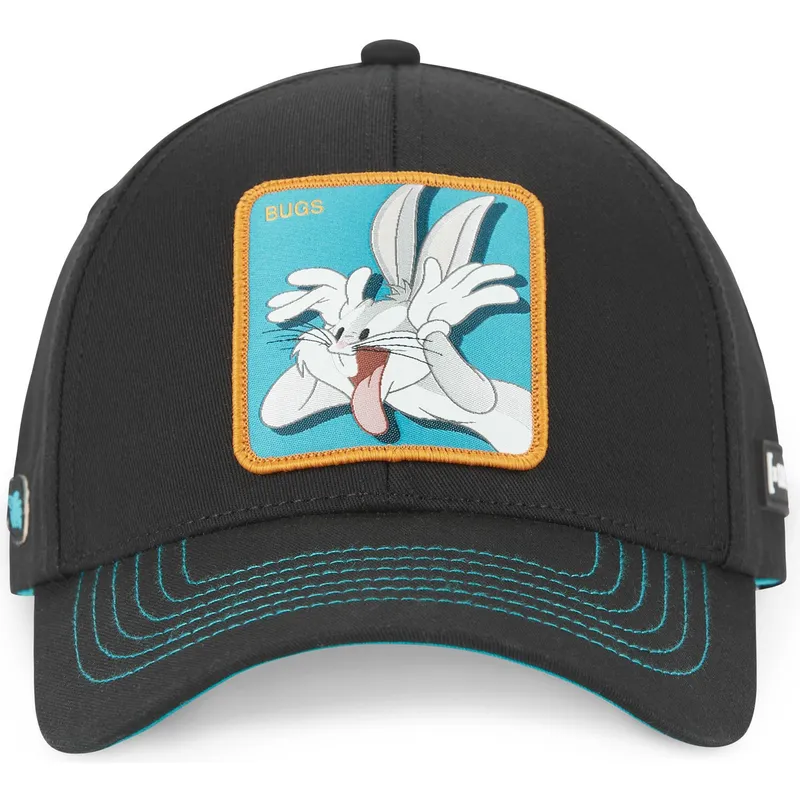 kepure-islenkta-juoda-reguliuojamas-bu3-kiskis-bagsis-looney-tunes-capslab
