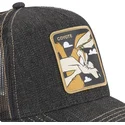 kepure-islenkta-juoda-snapback-denim-loo8-coy2-kojotas-looney-tunes-capslab