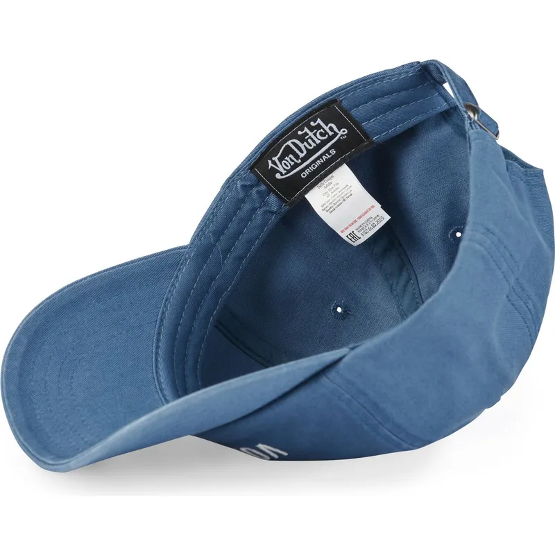 kepure-islenkta-melyna-reguliuojamas-dc-bl-von-dutch