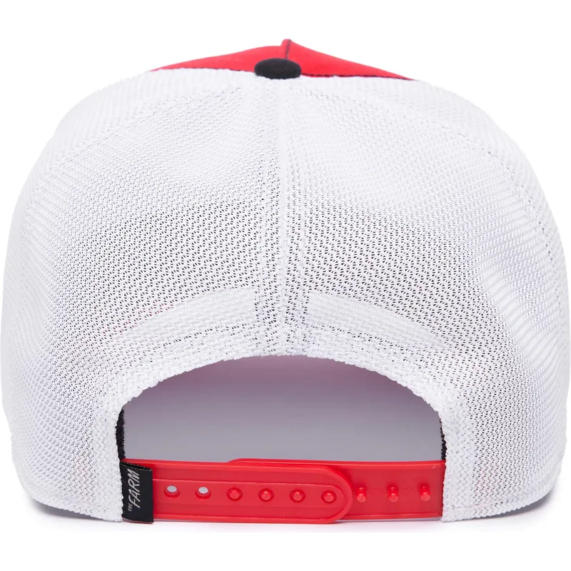 kepure-islenkta-raudona-snapback-goat-mv-butter-the-farm-mvp-the-farm-goorin-bros