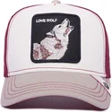 czapka-trucker-biala-i-bordowa-wilk-lone-wolf-mv-howler-the-farm-mvp-od-goorin-bros