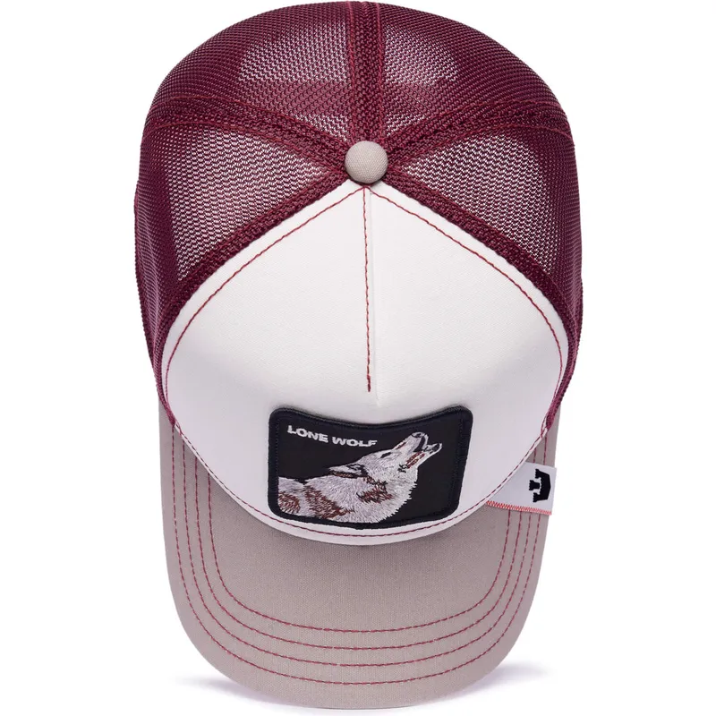 kepure-islenkta-balta-snapback-lone-wolf-mv-howler-the-farm-mvp-the-farm-goorin-bros kepure-islenkta-balta-snapback-lone-wolf-mv-howler-the-farm-mvp-the-farm-goorin-bros