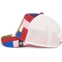 kepure-islenkta-ivairiaspalvis-snapback-cheery-right-side-of-the-bed-the-farm-patchwork-the-farm-goorin-bros
