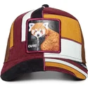 czapka-trucker-wielokolorowa-panda-czerwona-cute-dorbz-the-farm-patchwork-od-goorin-bros