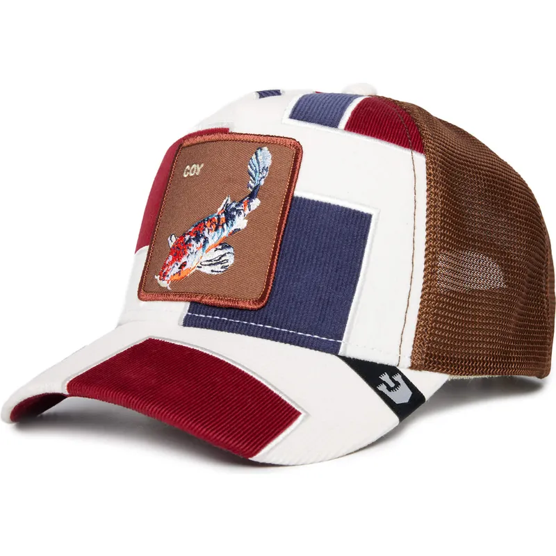 kepure-islenkta-ivairiaspalvis-snapback-coy-carpy-diem-the-farm-patchwork-the-farm-goorin-bros