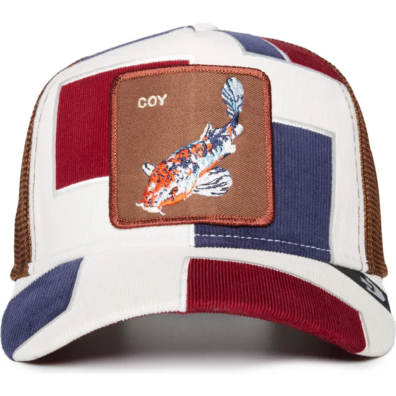 kepure-islenkta-ivairiaspalvis-snapback-coy-carpy-diem-the-farm-patchwork-the-farm-goorin-bros