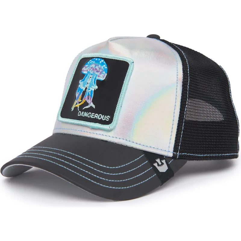 kepure-islenkta-vilkikas-pilka-snapback-medusa-dangerous-go-away-the-farm-deep-sea-the-farm-de-goorin-bros