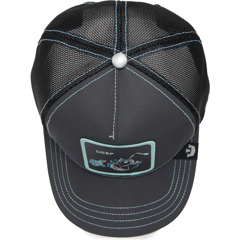 kepure-islenkta-juoda-snapback-go-way-down-the-farm-deep-sea-the-farm-goorin-bros
