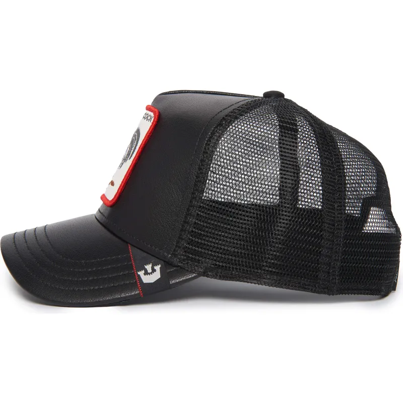 kepure-islenkta-juoda-snapback-cock-will-prevail-the-farm-leather-the-farm-goorin-bros
