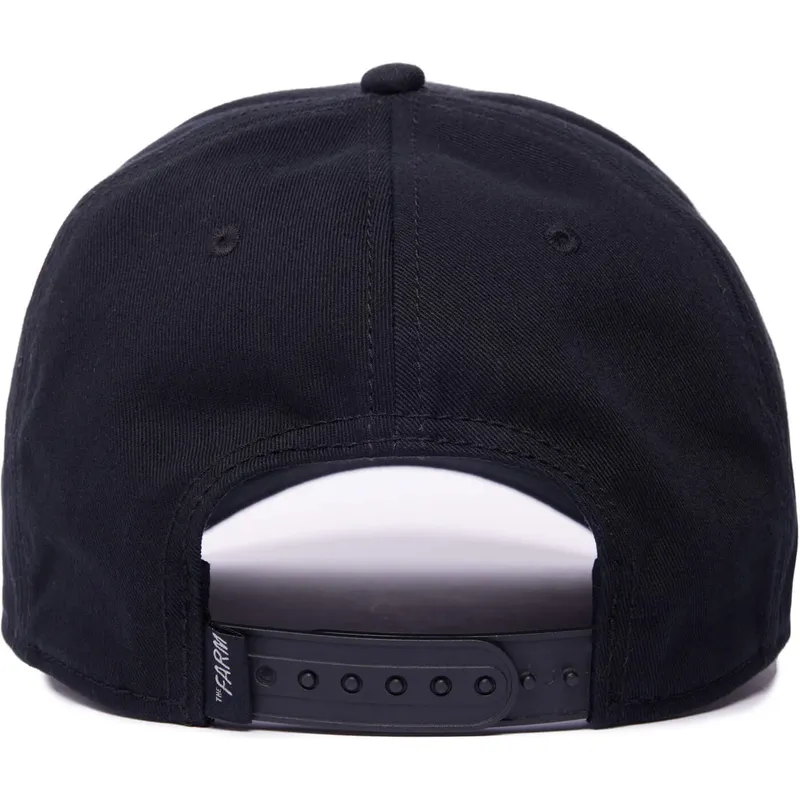 kepure-islenkta-juoda-snapback-king-100-the-farm-all-over-canvas-the-farm-goorin-bros