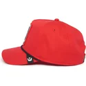 kepure-islenkta-raudona-snapback-panther-100-the-farm-all-over-canvas-the-farm-goorin-bros