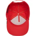 kepure-islenkta-raudona-snapback-panther-100-the-farm-all-over-canvas-the-farm-goorin-bros