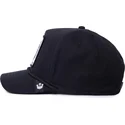 kepure-islenkta-juoda-snapback-panther-100-the-farm-all-over-canvas-the-farm-goorin-bros