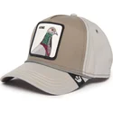 kepure-islenkta-pilka-snapback-paloma-homie-pigeon-100-the-farm-all-over-canvas-the-farm-de-goorin-bros